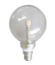 3000K LED B22 G125 6W Clear 300D 350lm Globe 3000K LED B22 G125 6W Clear 300D 350lm Globe